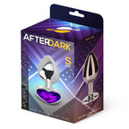 AFTERDARK Πρωκτικό Plug σε Σχήμα Καρδιάς Μωβ Lavender Μέγεθος S