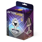 AFTERDARK Πρωκτικό Plug σε Σχήμα Καρδιάς Λευκό Μέγεθος S