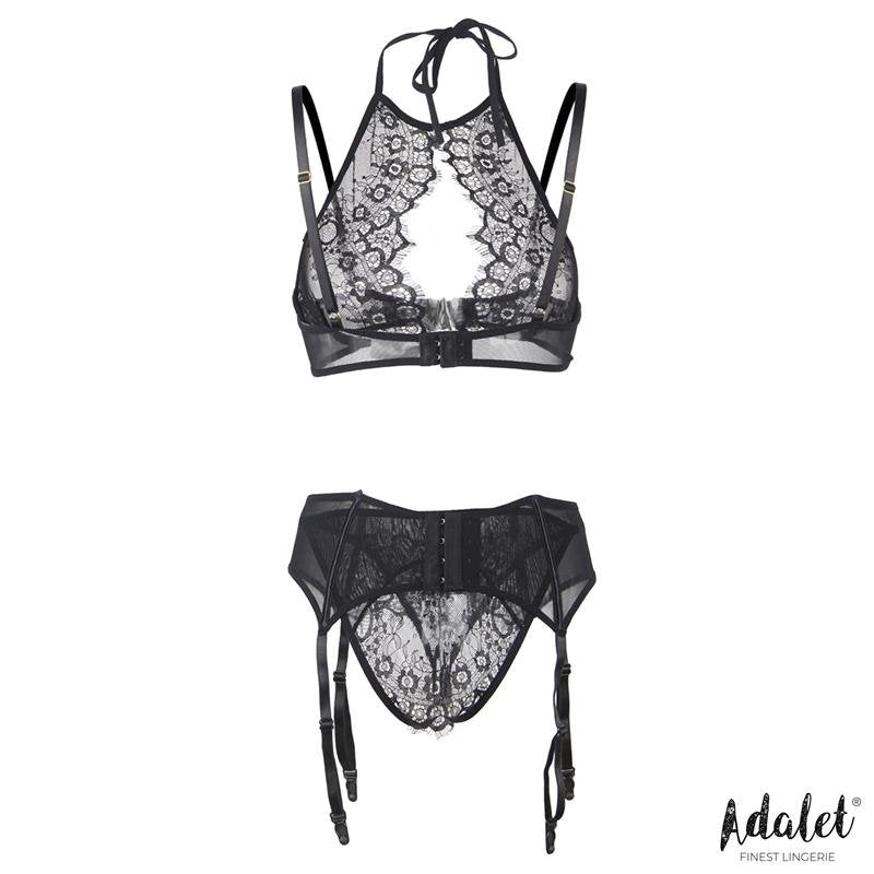 ADALET LINGERIE Evelyn Set Σουτιέν, Ανοιχτό Σλιπ & Ζαρτιέρα