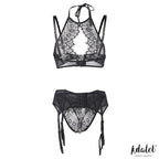 ADALET LINGERIE Evelyn Set Σουτιέν, Ανοιχτό Σλιπ & Ζαρτιέρα