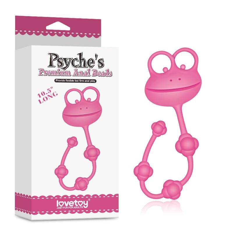 LOVETOY Anal Beads Frog Ροζ