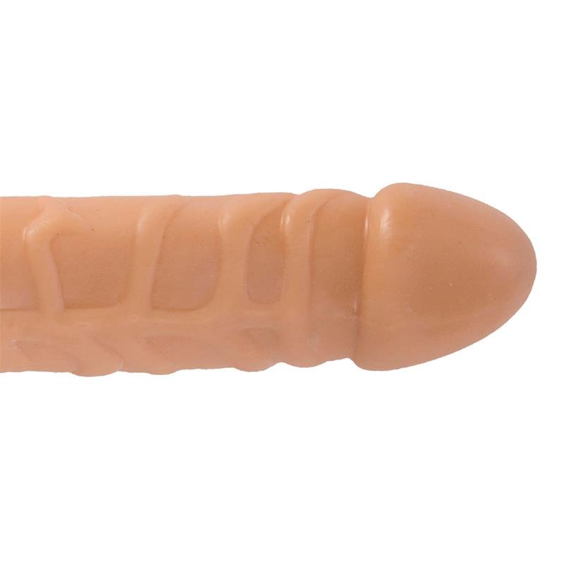 MAX & CO Trent Ρεαλιστικό Διπλό Dildo Flesh 17,3" – 44 cm