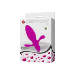 PRETTYLOVE Fitch Μωβ Πρωκτικό Plug με Δόνηση
