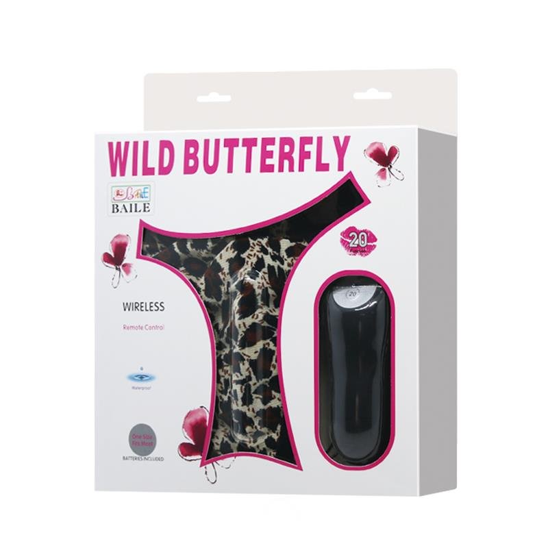 BAILE Wild Butterfly Δονητικό Εσώρουχο με Τηλεχειριστήριο