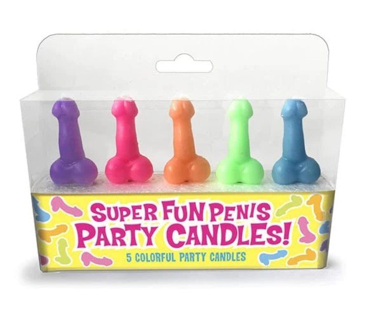 Diverty Sex Penis-Shaped Candles – Set 5 τεμαχίων