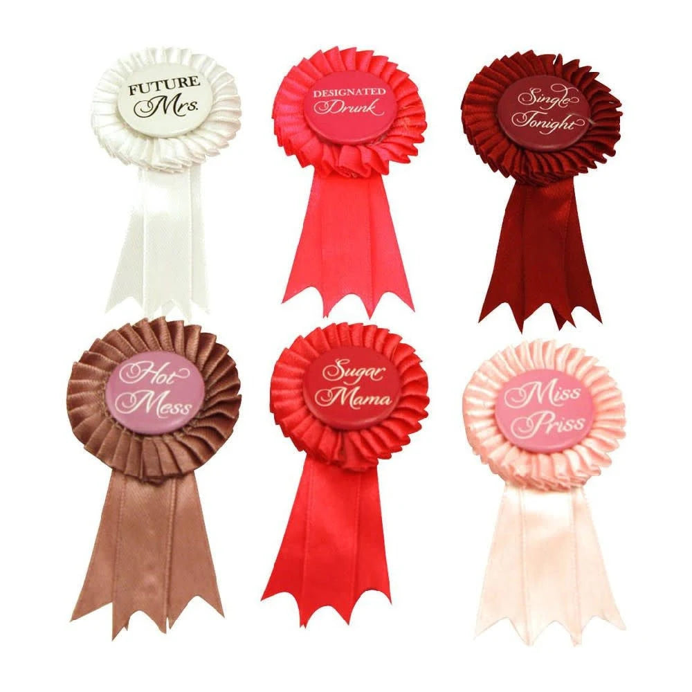 KHEPER GAMES Bride To Be Award Ribbons – Κορδέλες Βραβείων για Νύφη &amp; Παρέα